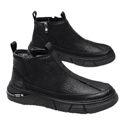 骆驼动感切尔西皮靴男官方旗舰店