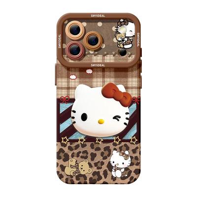 秋冬kt猫适用iphone17手机壳苹果17promax新款2025高级感16pro外壳的11网红爆款ip15超好看镜头13全包12硅胶