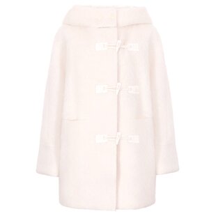 【设计师品牌BLANCORE】2025冬季气质羊毛短大衣外套