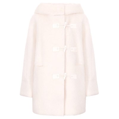 BLANCORE马海毛羊毛短大衣外套