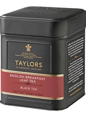 英国进口英式早餐红茶罐装茶叶