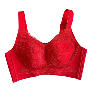 珠密琪6332超薄款CD杯无钢圈文胸大胸显小侧收副乳聚拢内衣调整型