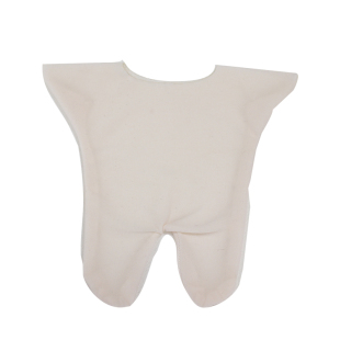 棉花娃娃娃衣20cm防染色服吹泡克林25配件15cm打底10厘米40坐姿30