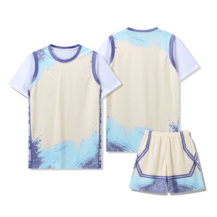 短袖篮球服套装男女定制队服速干透气运动训练服学生比赛球衣儿童