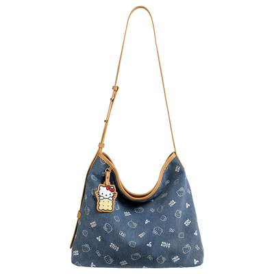 TOUTOUhellokitty凯蒂猫牛仔托特