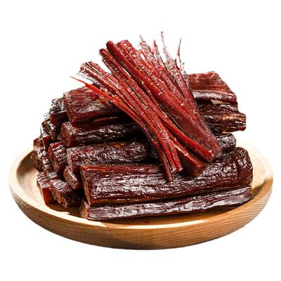 思奇香手撕风干牛肉大凉山特产麻辣五香味即食四川手撕牛肉干368g