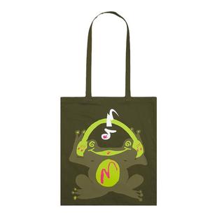 abC x cryingcenter 蛙爱哭音乐青蛙帆布托特包 哭喊中心