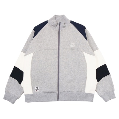 CHUMS洽洽鸟复古休闲拉链卫衣外套百搭立领男女同款上衣CH00-1460