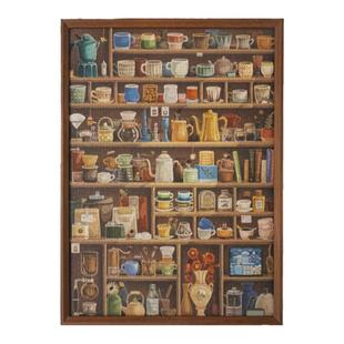 YouthWill 来杯咖啡拼图 1000片 原创插画 礼盒 咖啡 礼物