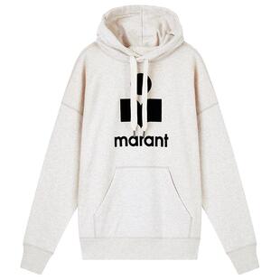 MARANT ETOILE经典系列MANSEL秋冬时尚logo宽松卫衣女毛圈