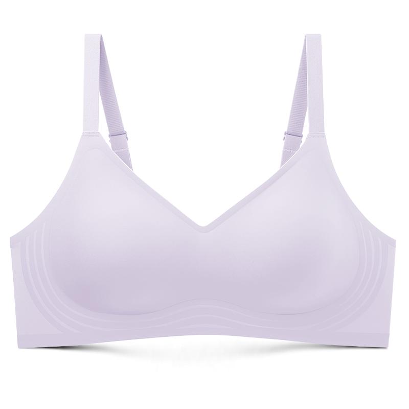 润微半球内衣女小胸聚拢显大外扩A变C无痕收副乳漫画圆圆胸文胸罩