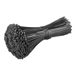 户外抗UV防晒尼龙扎带塑料PA66捆绑扎线带高强度黑色防老化紫外线