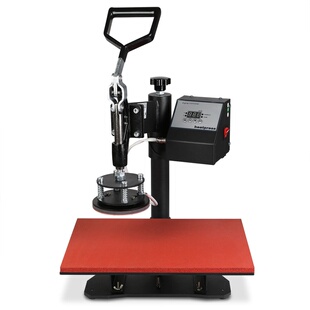 30*38手动九合一多功能烫画机热转印机服装盘砖图案烫杯机 压烫机