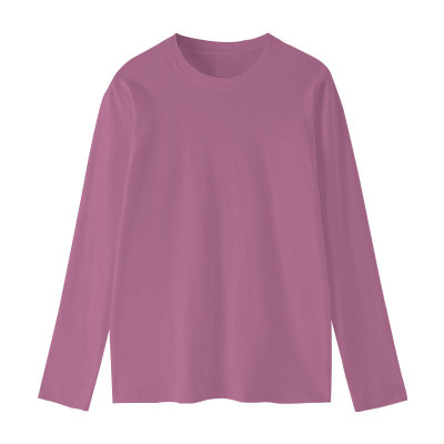 纯棉长袖T恤女士妈妈春秋装2025新款秋衣外穿洋气上衣中年打底衫