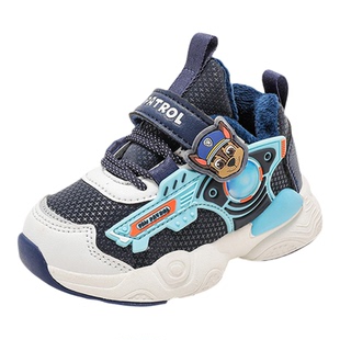 汪汪队立大功童鞋宝宝棉鞋2025冬季新款加绒保暖男童二棉运动鞋子