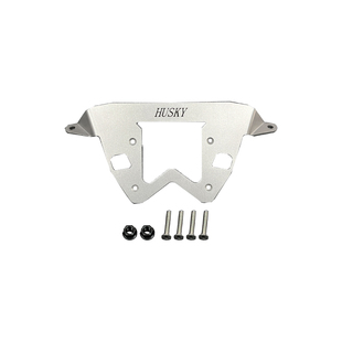 适用三阳哈士奇150挡风后视镜手机导航前移固定支架专用改装配件