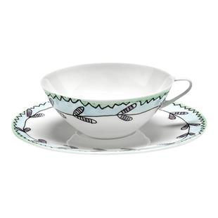 比利时Serax Marni联名款骨瓷咖啡杯碟套装下午茶杯子壶 糖缸奶盅