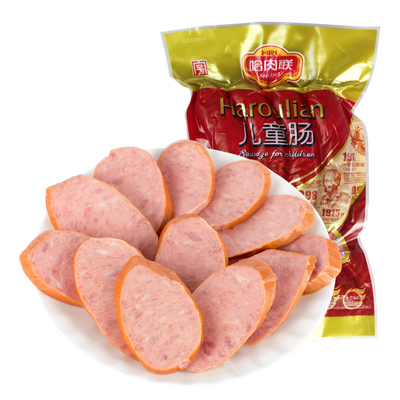 哈肉联500g儿童肠红肠