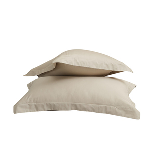 100s长绒棉全棉枕套单个48x74cm简约纯色宽边纯棉单人整头枕头套