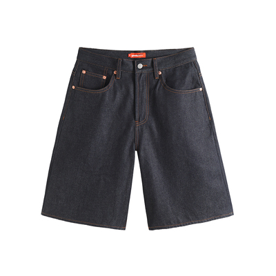 牛仔短裤DBDWH刺绣街头风格