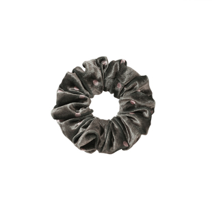 DODOGOGO丝绒波点大肠发圈女款2025新款发饰秋冬甜美可爱头饰头绳