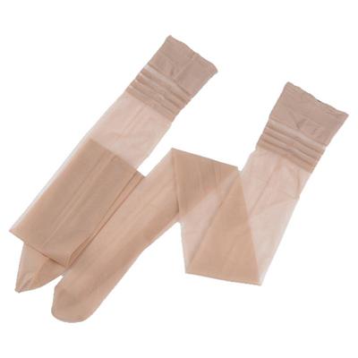 天姿肉色高筒女丝袜黑长筒半截