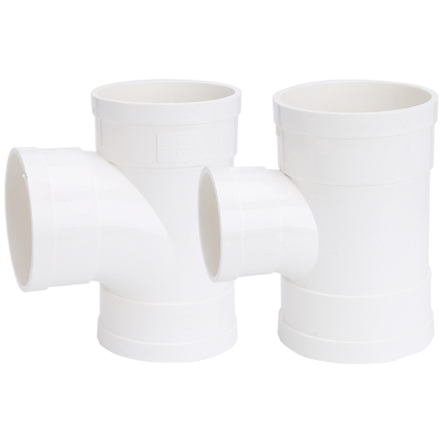 顶建pvc三通接头排水管