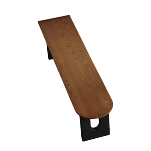 中古风长条凳日式餐厅长凳家用餐桌餐椅门口换鞋凳床尾凳