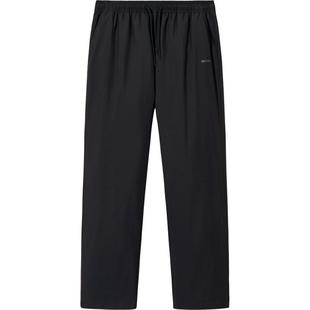 安踏羽绒长裤男士冬季新款防泼水加绒保暖休闲直筒棉裤运动长裤子