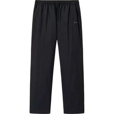 安踏男防泼水直筒羽绒长裤