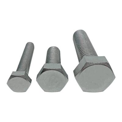 316不锈钢美制外六角螺丝3/8