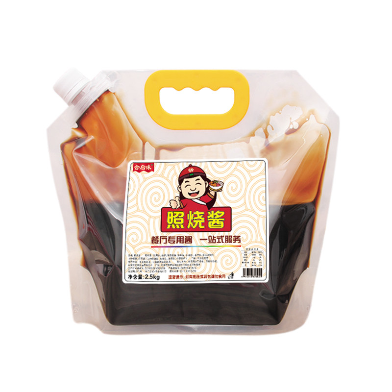 照烧酱2.5kg商用5斤装日式照烧汁烤肉饭脆皮鸡章鱼小丸子叉烧饭