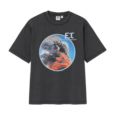 GU极优 男装水洗印花T恤MOVIE《E.T.外星人》系列26年夏新 360362