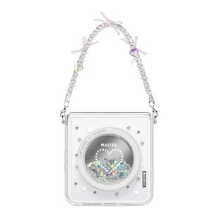 MASFEIL × 星光灿烂适用小米mixflip2手机壳新款mix flip2小折叠屏保护套MIXFlip2全包高级感女支架filp防摔