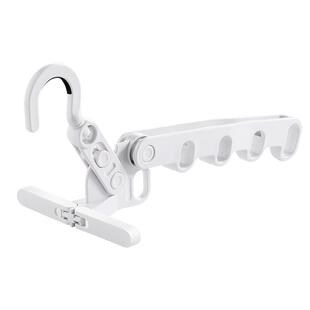 日本旅行晾衣神器五孔折叠衣架旅游便携式伸缩晾衣架衣服出差酒店