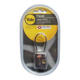 耶鲁旅行密码锁挂锁行李箱包锁背包储物柜门锁箱密码锁*款式随机