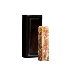 张小凤 昌化鸡血石印章软底田黄天然高端石料正方章收藏手工篆刻定制藏书章闲章个人姓名章书画书法礼物送礼