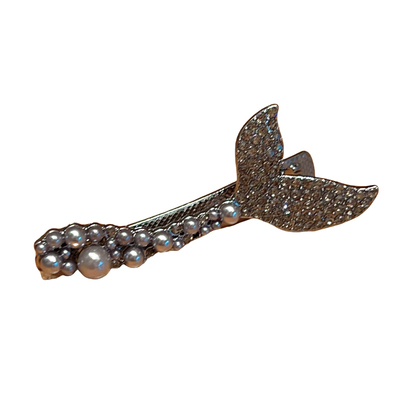 韩版轻奢气质鱼尾发夹鸭嘴夹