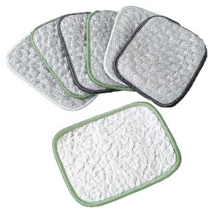 欧凯斯钢丝洗碗厨房用银丝棉纱双面洗碗巾抹布刷锅不易沾油百洁布