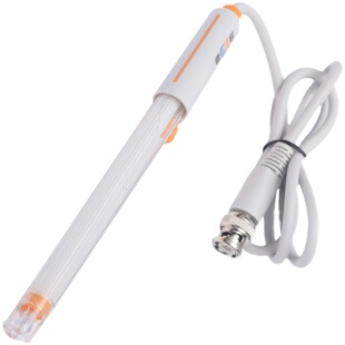 上海雷磁ph电极E-201-C可充式复合电极实验室酸度检测计专用正品