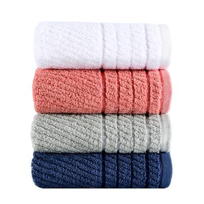 3条家用亚光全棉毛巾搽手巾巾