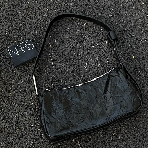 Минималистичная дизайнерская кожаная сумка подмышку, универсальная сумка на одно плечо, ремешок для сумки, воловья кожа, изысканный стиль