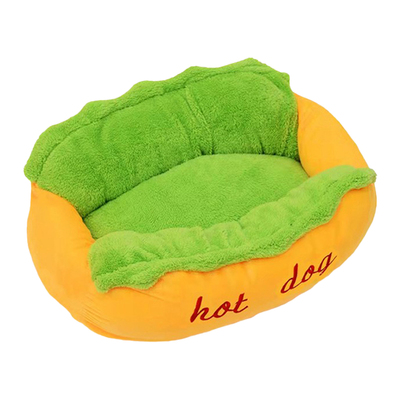 热狗肠加大号宠物窝加厚秋冬款