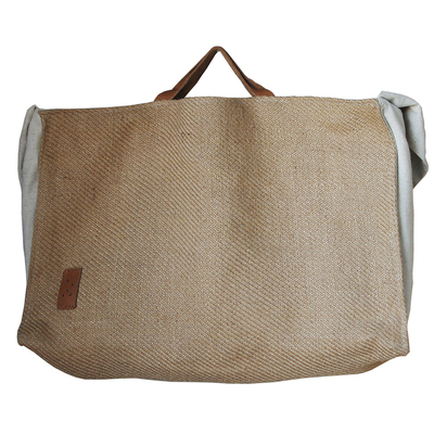 文艺风设计款手工斜挎背包