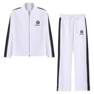 2023秋冬新款拉链外套时尚广场舞服装运动套装鬼步舞健身操晨练女