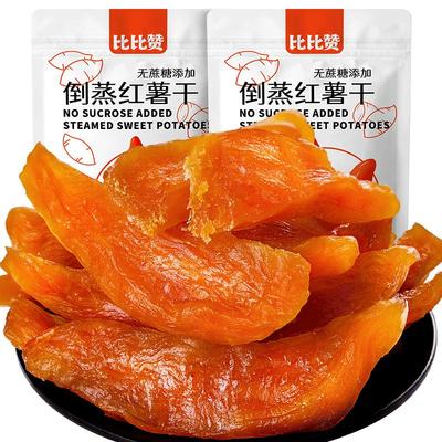 比比赞_倒蒸红薯干250g_不加糖