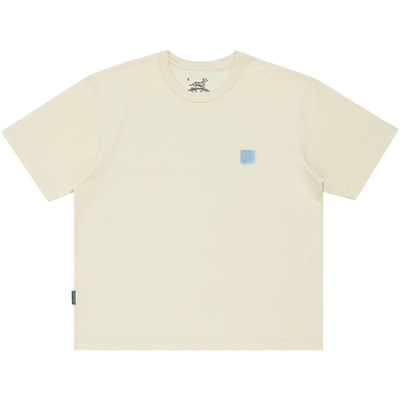 todaynowind 小狗庄园拼贴画 索罗娜宽松圆领T恤 数码印花TEE