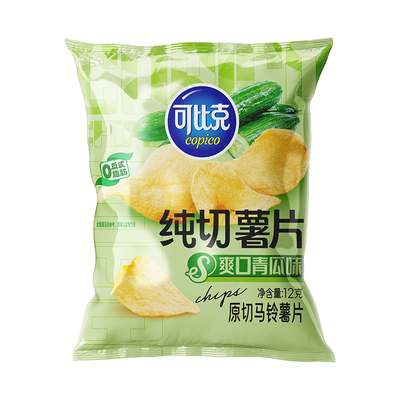 可比克12g小包装薯片解馋零食