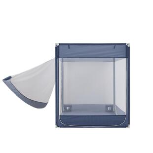 水星家纺蚊帐母婴A类抑菌防摔防蚊帐子儿童围栏家用婴儿防掉床