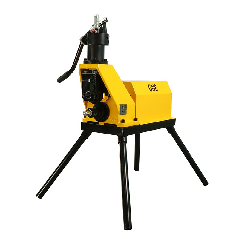 虎王219消防管道压槽机2-8寸不锈钢铝管滚槽机电动液压沟槽机GN8